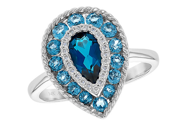 K208-22347: LDS RG 1.52 TW BLUE TOPAZ 1.60 TGW