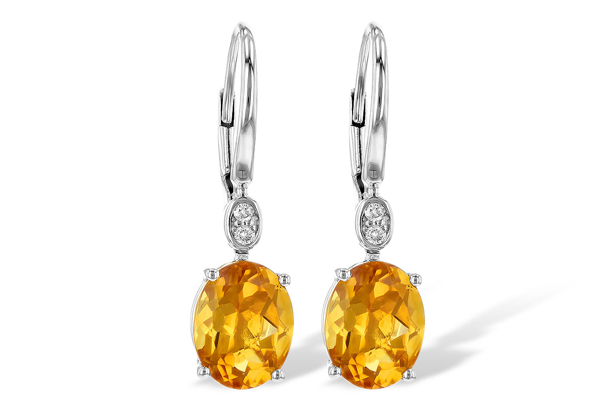 K208-26820: EARR 3.20 TW CITRINE 3.25 TGW (9x7MM CIT)