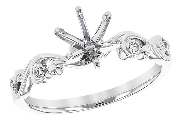 K290-93265: LDS SEMI DIA RG .04 TW