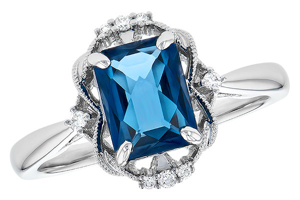 K290-94120: LDS RG 1.70 LONDON BLUE TOPAZ 1.76 TGW