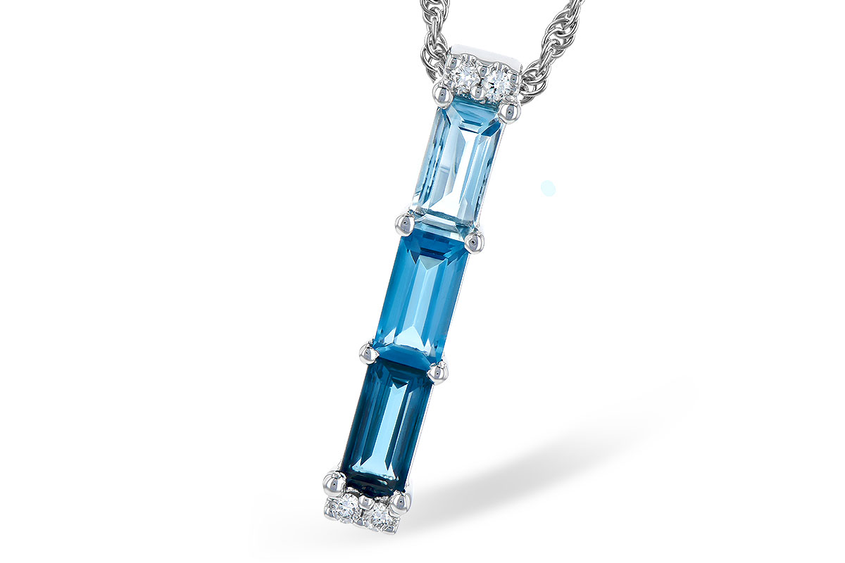 K290-94138: NECK 1.26 BLUE TOPAZ 1.30 TGW