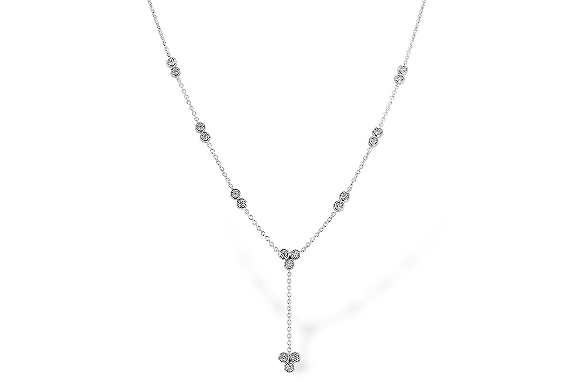 K291-83256: NECKLACE .32 TW (18")