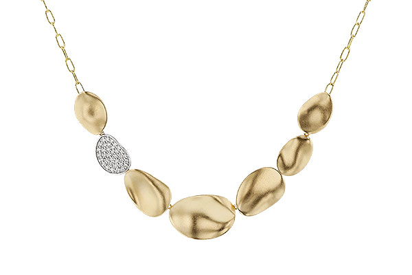 K292-74165: NECKLACE .38 TW (18")