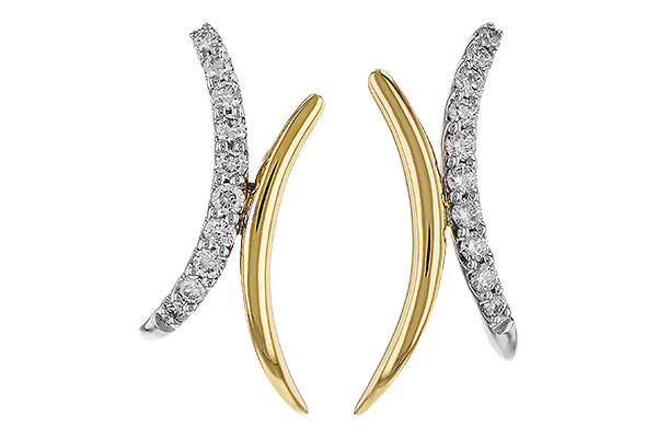 K292-77792: EARRINGS .15 TW