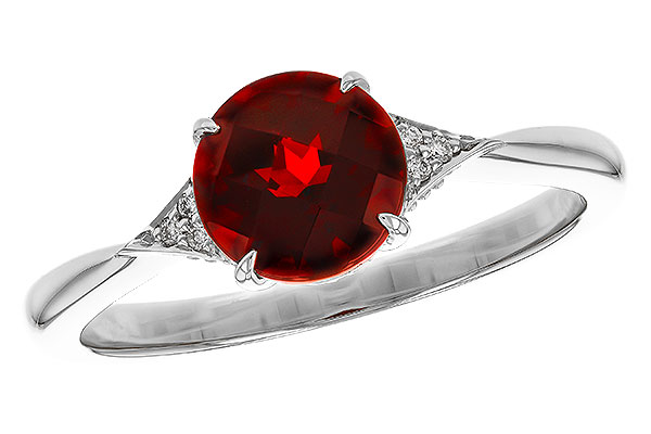 K292-79565: LDS RG 1.46 GARNET 1.48 TGW (7MM RD)