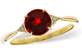 K292-79565: LDS RG 1.46 GARNET 1.48 TGW (7MM RD)