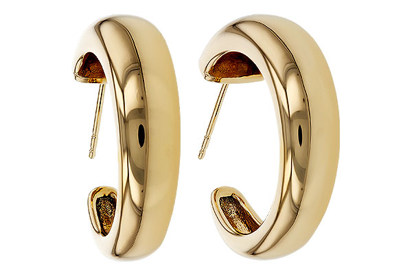 K292-80474: GOLD EARRINGS (20MM)