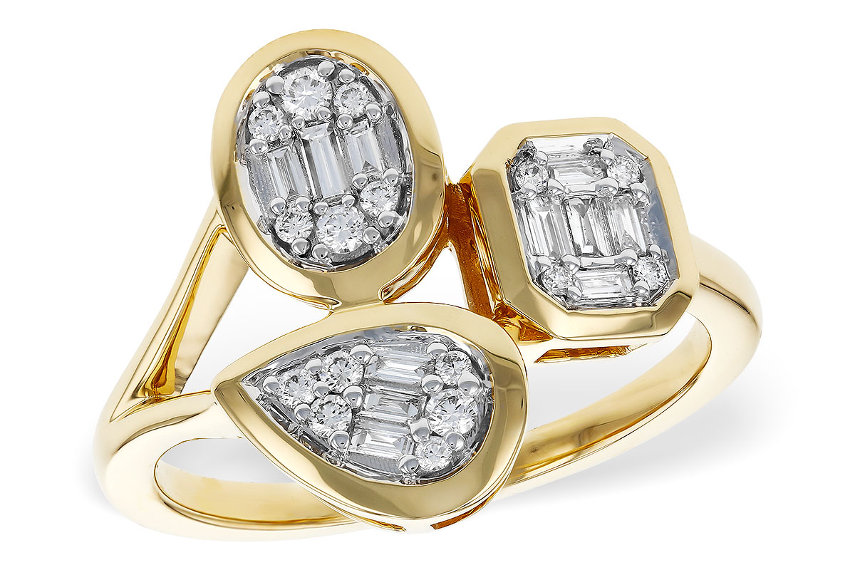 K292-81420: LDS DIA RG .12 TW BAGUETTE .25 TW