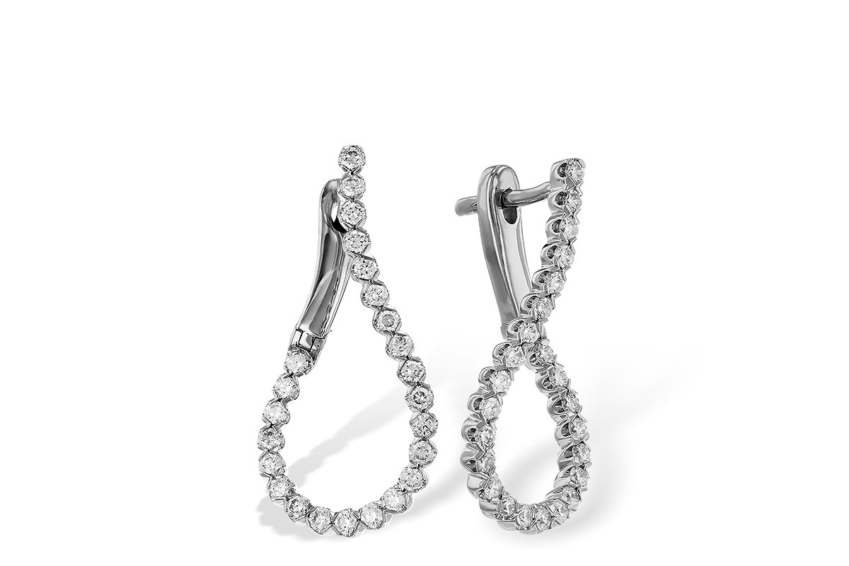 K293-64138: EARRINGS .50 TW