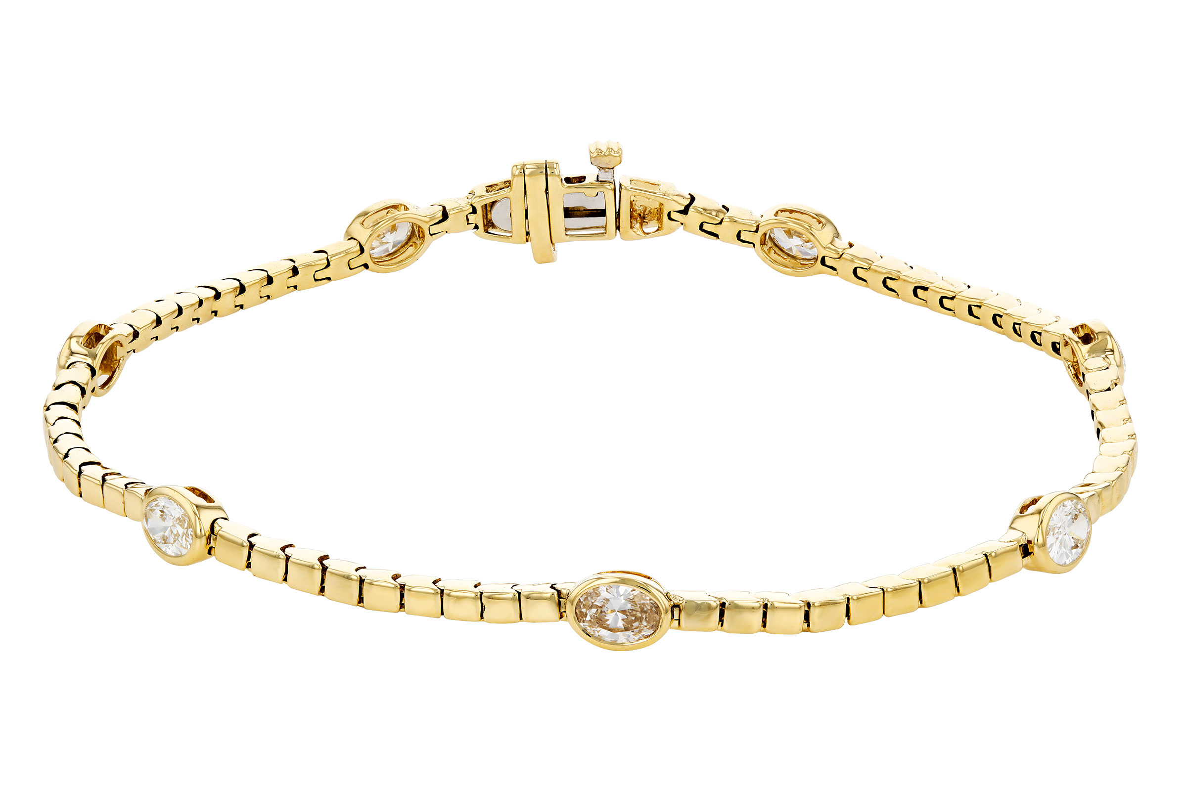 K293-65965: BRACELET 1.30 TW OVAL DIA (7")