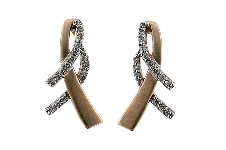 L019-09547: EARRINGS .15 TW