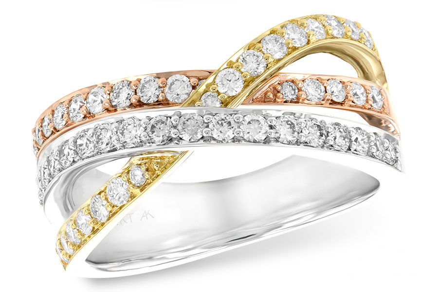 L110-93192: LDS WED RG .74 TW (PRONG SET)