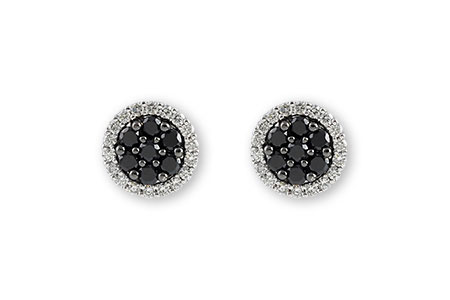 L204-62292: EARR .47 BLACK DIA .72 TW
