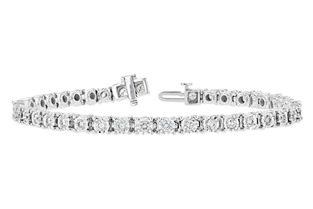 L206-43183: BRACELET 2.00 CT TW