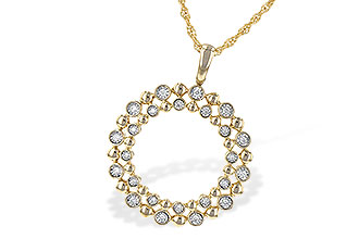 L208-23192: NECKLACE .12 TW