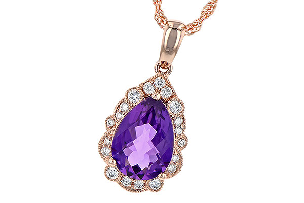 L208-25929: NECKLACE 1.53 AMETHYST 1.68 TGW (10x7 PS)