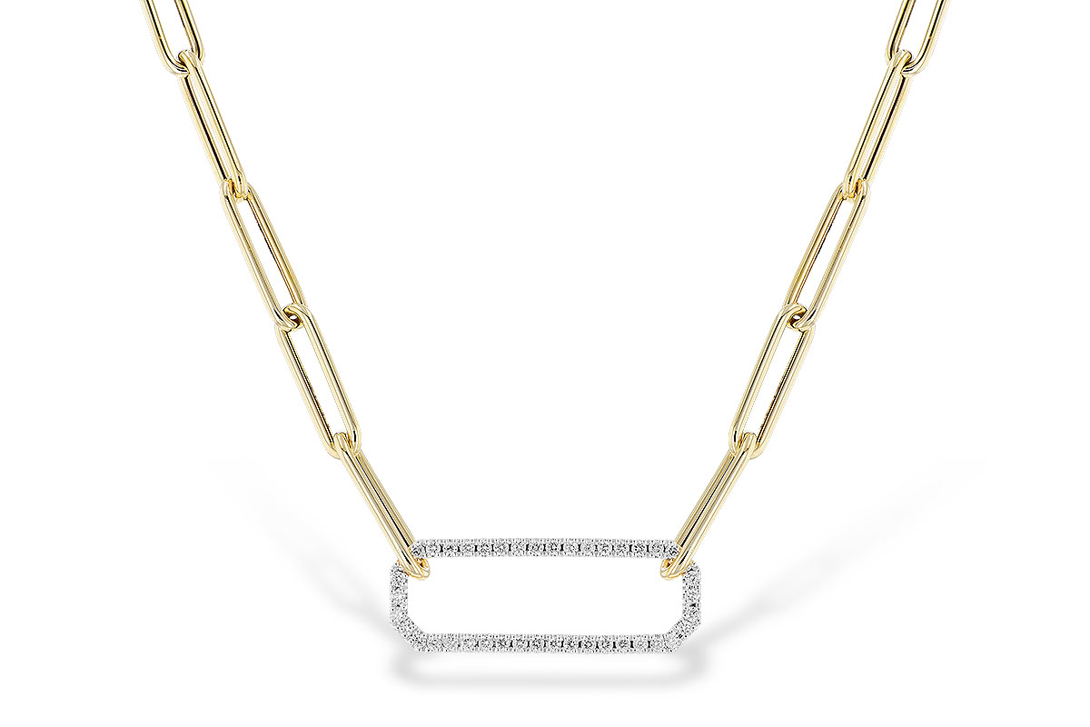 L291-82356: NECKLACE .50 TW (17 INCHES)