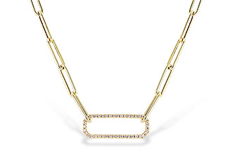 L291-82356: NECKLACE .50 TW (17 INCHES)