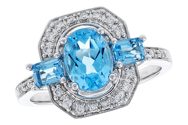 L291-85074: LDS RG 1.75 TW BLUE TOPAZ 1.90 TGW
