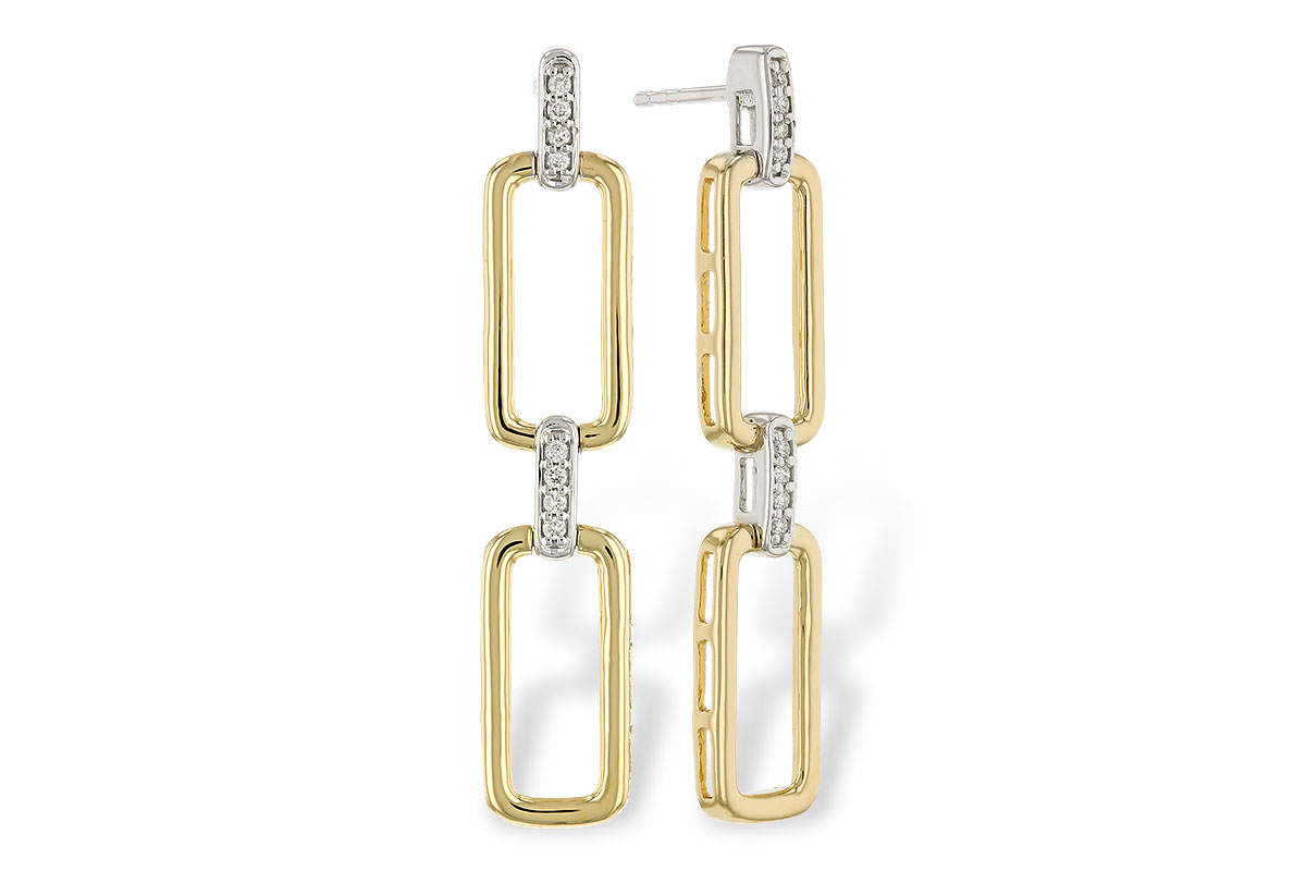 L291-88674: EARRINGS .08 TW