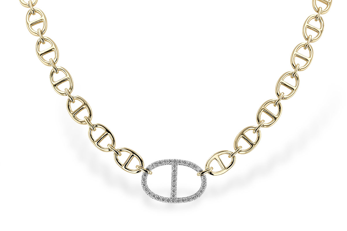 L291-90483: NECKLACE .65 TW (17")