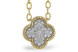 L291-90501: NECKLACE .32 TW (18")
