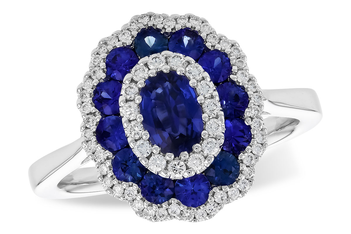 L291-90520: LDS RG 1.33 TW SAPPHIRE 1.56 TGW (6x4 MM SAPP)