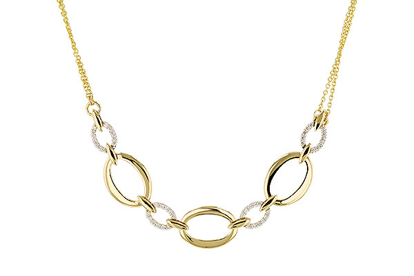L292-74101: NECKLACE .50 TW (18")
