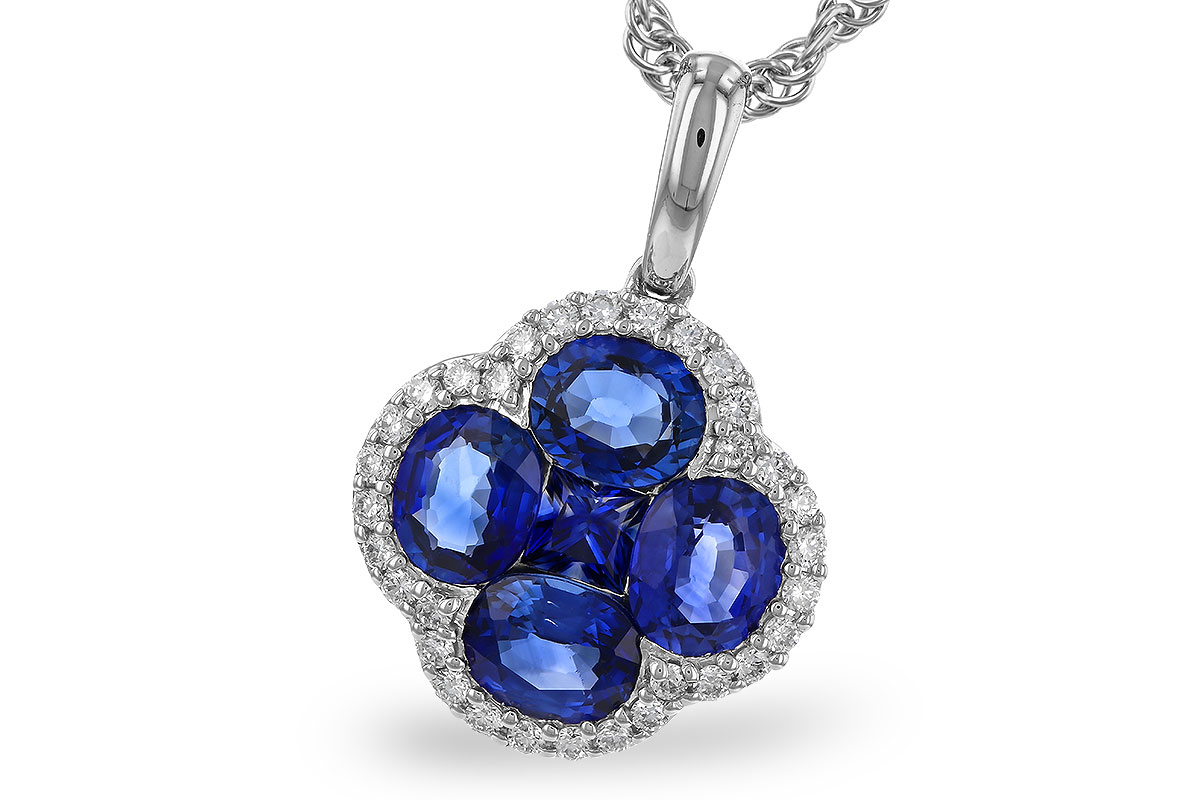 L292-74174: NECKLACE 1.72 SAPPHIRE 1.87 TGW