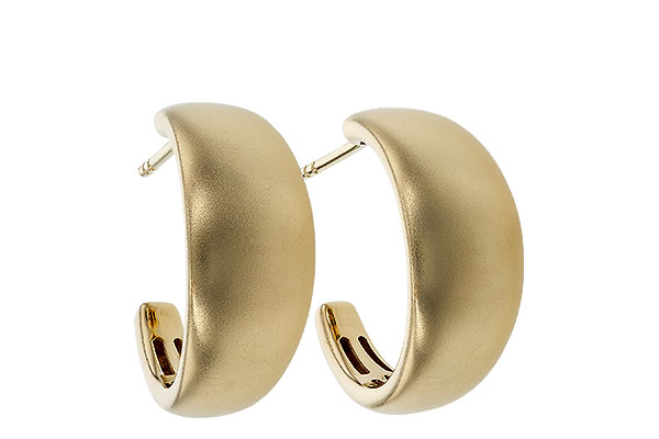 L292-75029: GOLD EARRINGS (20MM)