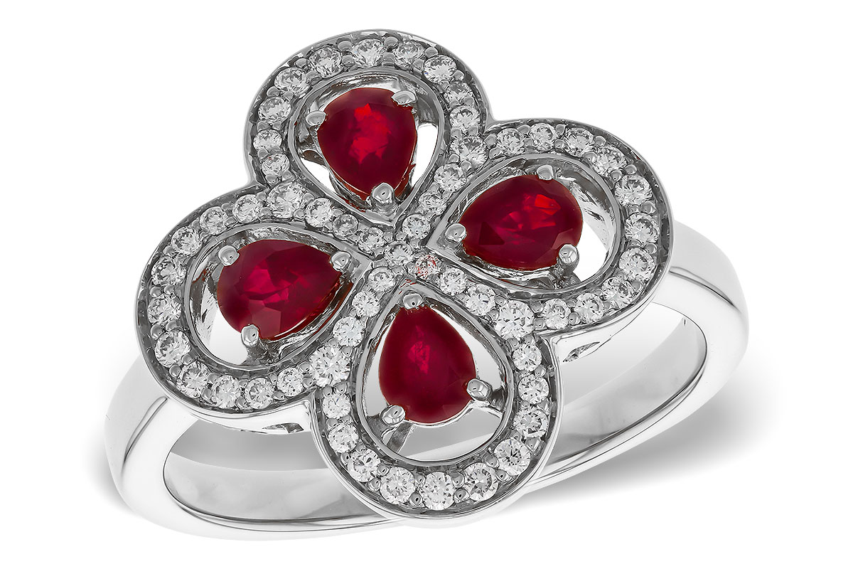 L292-78683: LDS RG .68 TW RUBY .96 TGW