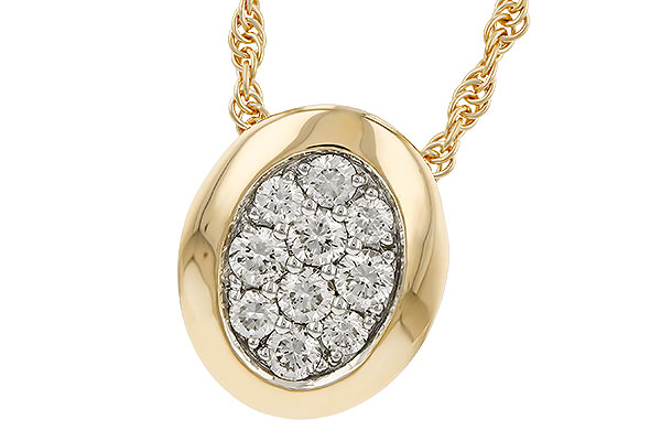 L292-79556: NECKLACE .25 TW