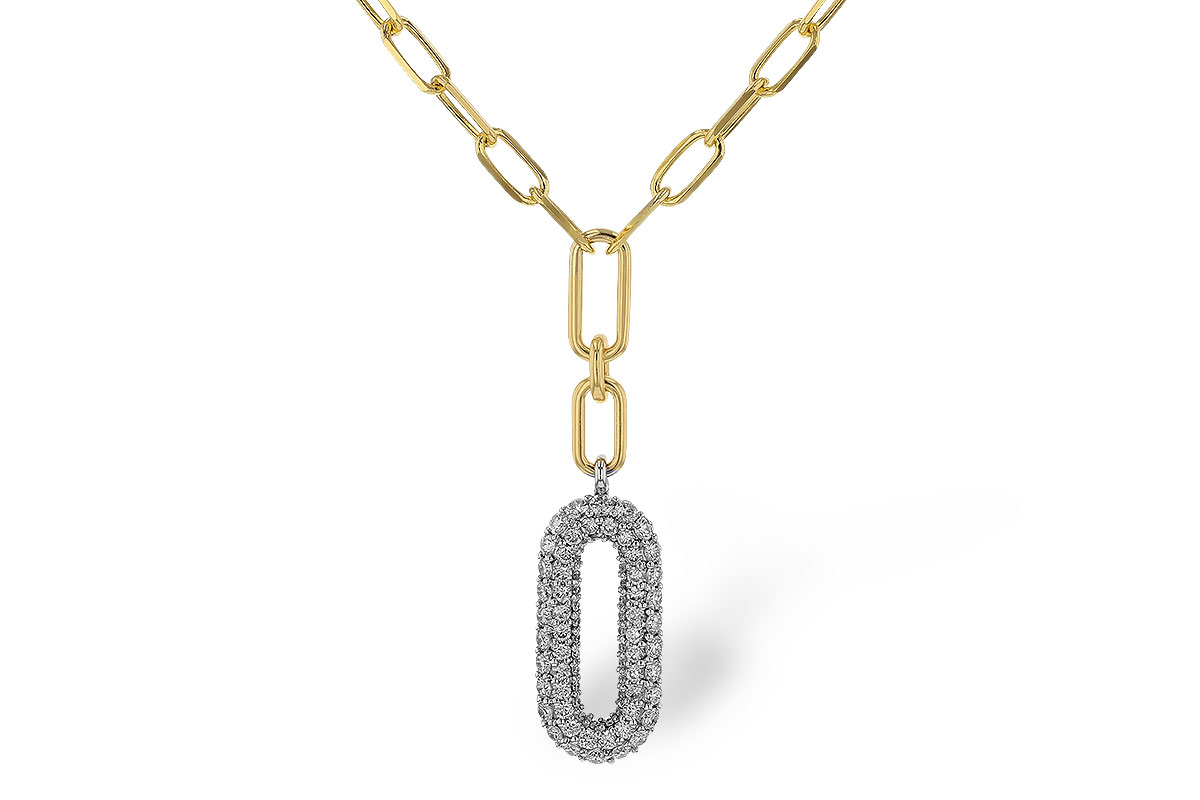 L292-80483: NECKLACE .96 TW (18")