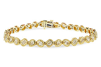 L292-80520: BRACELET 2.15 TW FANCY CUT DIAMONDS