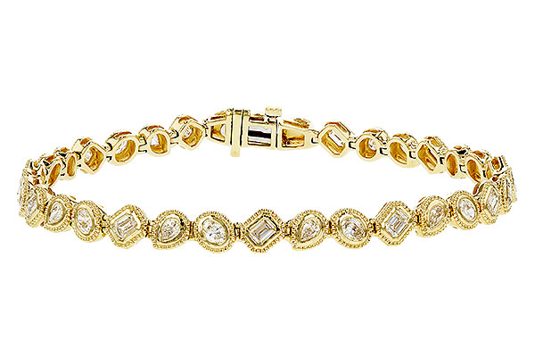 L292-80520: BRACELET 2.15 TW FANCY CUT DIAMONDS