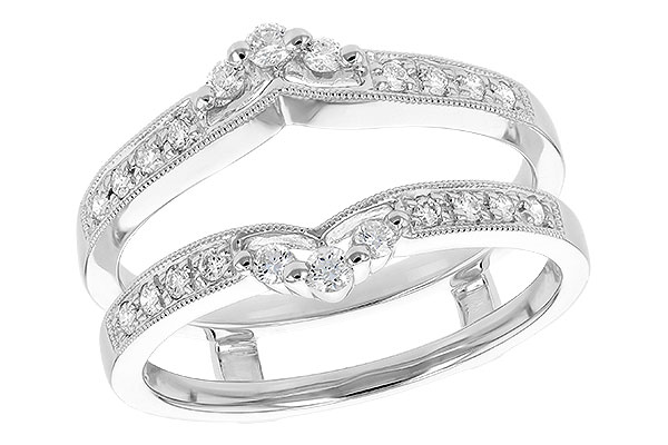 L293-66847: F110-92293 GUARD RG IN PLATINUM .28 TW