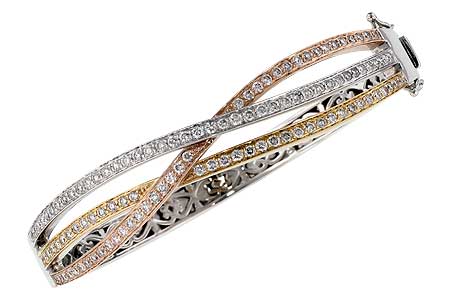 M018-19610: BANGLE BRACELET 2.00 TW