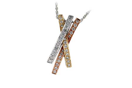 M023-72356: NECKLACE .49 TW