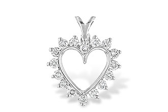 M024-57810: HEART PENDANT .45 TW