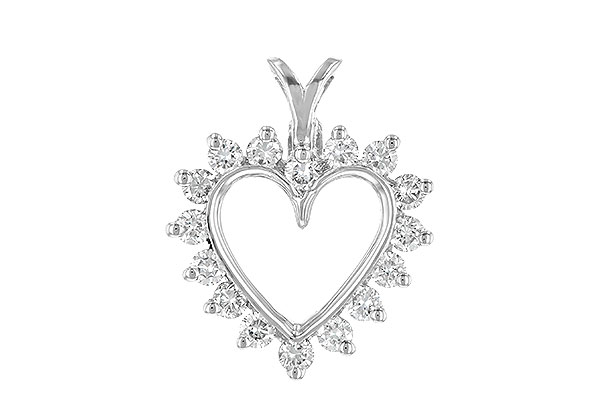 M024-57810: HEART PENDANT .45 TW