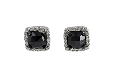 M204-59601: EARR 2.02 TW BLK DIAS 2.33 TW