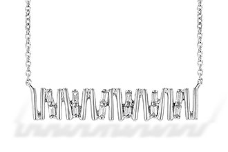 M208-23201: NECK .15 TW BAGUETTE DIAS