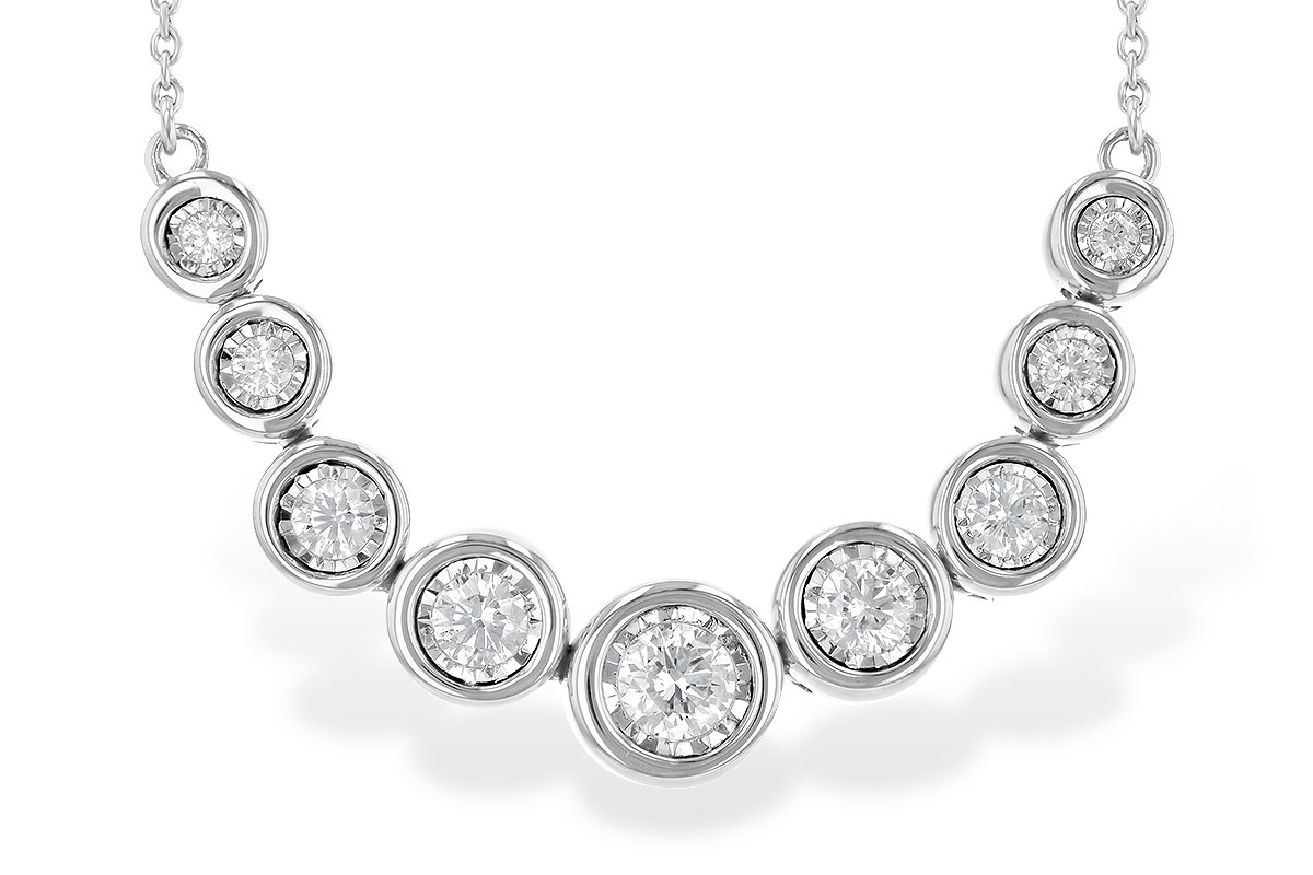 M208-25038: NECKLACE .50 TW