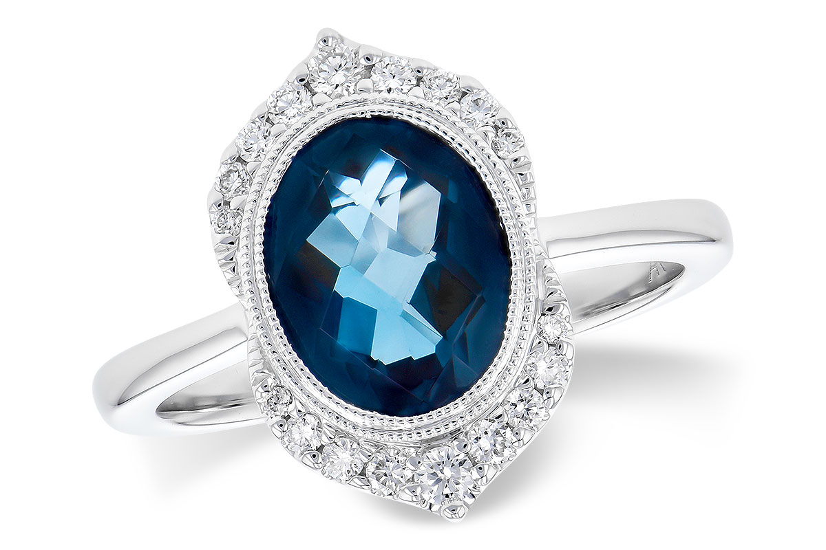 M290-98692: LDS RG 1.86 LONDON BLUE TOPAZ 2.00 TGW