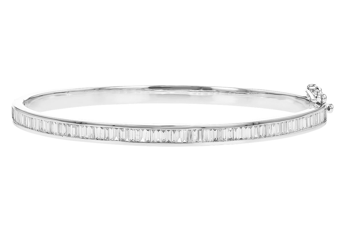 M291-83256: BANGLE 1.02 TW BAGUETTE DIAMONDS