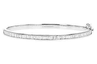 M291-83256: BANGLE 1.02 TW BAGUETTE DIAMONDS