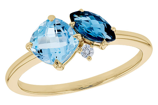 M291-84129: LDS RG 1.49 TW BLUE TOPAZ 1.52 TGW
