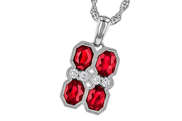 M291-84138: NECK 1.70 RUBY 1.82 TGW
