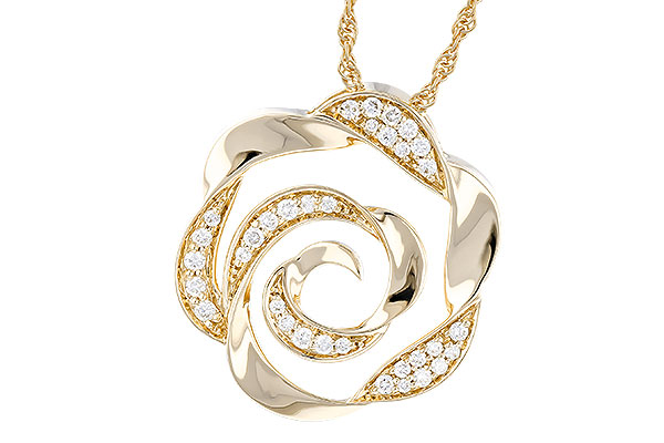 M291-85029: NECKLACE .20 TW