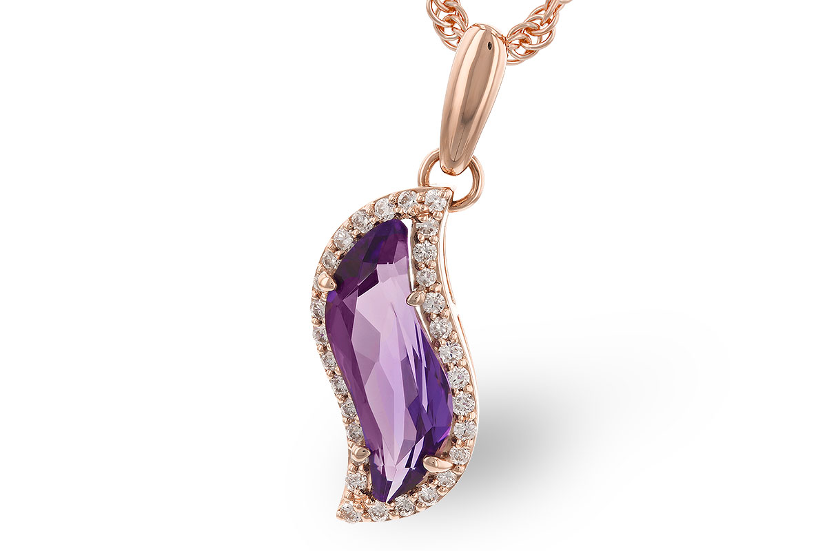 M291-85965: NECK 1.34 TW AMETHYST 1.48 TGW